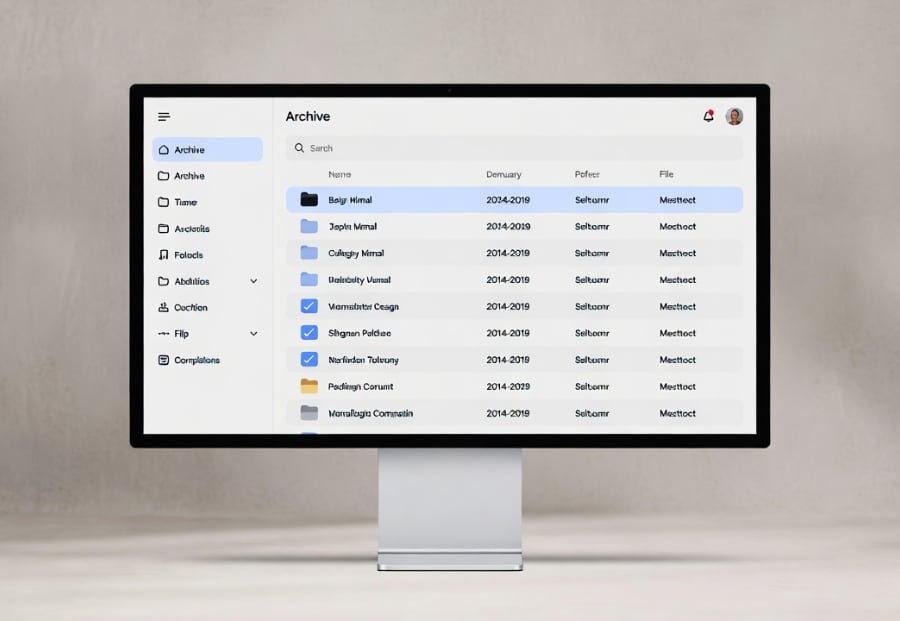 Corporate and institutional disc-to-digital archive service