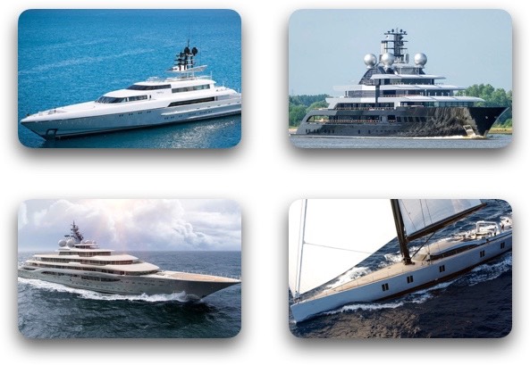 Yachts DIGIRAW has supported with disc-to-digital services